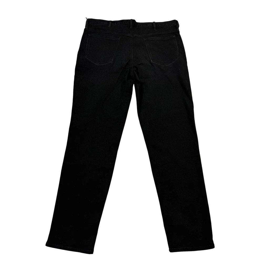 Banana Republic Slim Jeans NWT Mens 40x34 Black New Stretch Cotton Tencel Denim